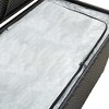 vidaXL Patio Storage Box Poly Rattan 39.3"x19.6"x19.6" Black - 4 of 4