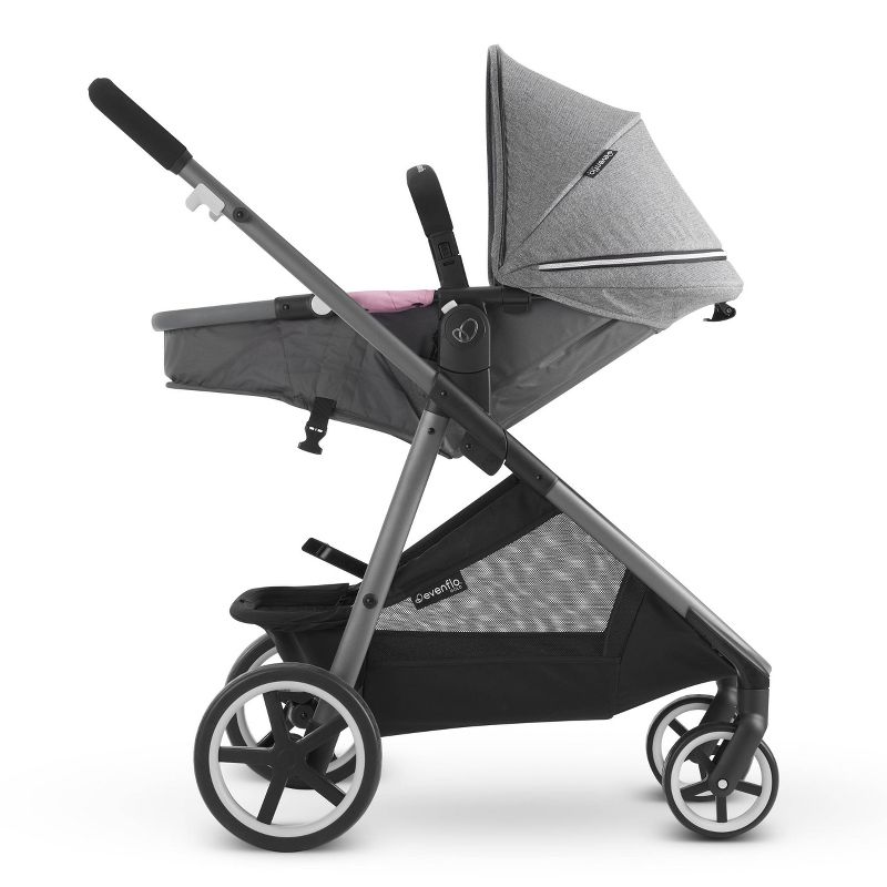 Evenflo Gold Shyft Smart Modular Travel System with Stroller & SecureMax Infant Car Seat, 4 of 26