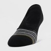 All Pro Women's 6pk Sport Liner Athletic Socks - White/Black/Gray 4-10 - 3 of 3