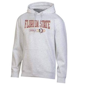 NCAA Florida State Seminoles Gray Fleece Hooded Sweatshirt