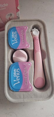 Venus Comfortglide White Tea Women's Razor + 2 Razor Blade Refills : Target