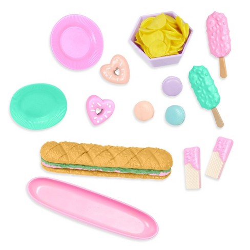 Our Generation Party Is Served Play Food Accessory Set For 18 Dolls :  Target