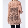 Women's Milan Embroidered Lace Duster - Honey Punch - 2 of 3