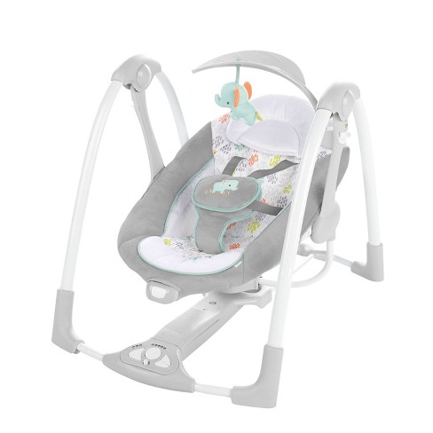 Ingenuity Convertme 2-in-1 Compact Portable Baby Swing 2 Infant