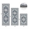 BAGOKIE 3 Piece Boho Kitchen Runner Rug Set - 3 of 4
