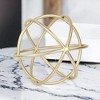 Cheung's Thayer Large Golden Circular Orb - 2 of 4