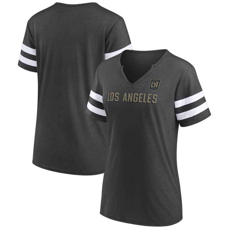 MLS Los Angeles FC Women&#39;s Split Neck T-Shirt, 1 of 4