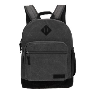 Wrangler Yellowstone 18.5" Backpack for Womens Mens Kids, Classic Logo Water Resistant Casual Daypack for Travel with Padded Laptop Notebook Sleeve - 1 of 4