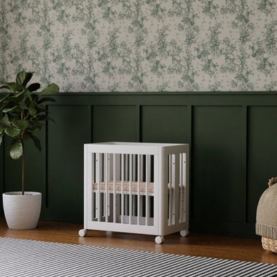 Yuzu White Pine 8-in-1 Convertible Crib with Conversion Kits