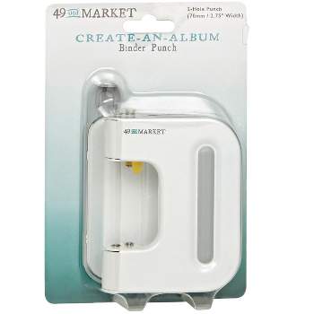 49 And Market Create-An-Album Binder Punch-2 Hole Punch - 2.75" Width