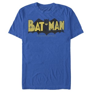 Men's Batman Logo Vintage T-Shirt - 1 of 4