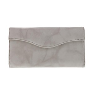 Buxton Women's Leather Long Bifold Organizer Wallet with Floral Emboss - 1 of 4