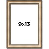 PosterPalooza | Photo Size Refined Silver Picture Frame - UV Acrylic, Foam Board Backing, Hanging Hardware - 2 of 4