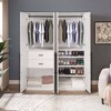 Manhattan Comfort 2pc Lee 4 Door Module Wardrobe - 3 of 4