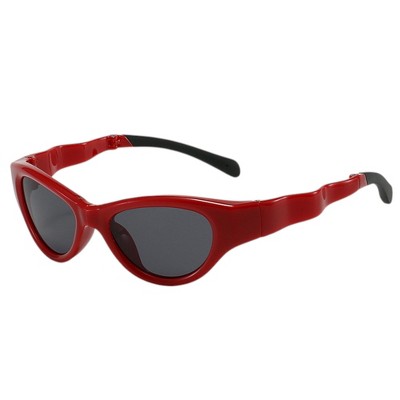 Anna-Kaci Women's Retro Y2K Futuristic Folding Sunglasses UV400 protection