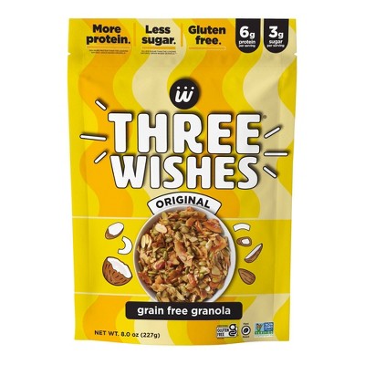 Three Wishes Original Granola - 8oz