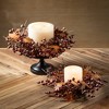 Sullivans Rustic Fall Berry Leaf Wreath - 3 of 3