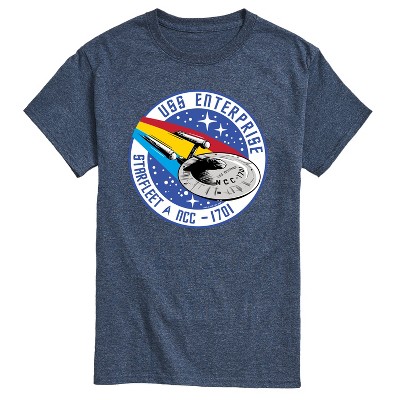Men's - Star Trek - Enterprise Mission Patch Short Sleeve Graphic T-Shirt