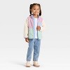 Toddler Girls' Full Zip Fleece Jacket - Cat & Jack™ - 3 of 4