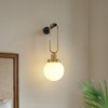 DORESshop 6 in. 1-Light 2-Pack Wireless Dimmable Sconce Lamps for Cozy Bedroom or Reading Corner - 4 of 4