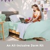 Nestl Back to College Kit, Twin XL Bed in a Bag with College Dorm Bedding, Twin XL Comforter Sets, College Dorm Room Essentials - 2 of 4