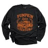 Simply Sage Market Pumpkin Spice Season Truck Distressed Garment Dyed Long Sleeve - 2 of 4