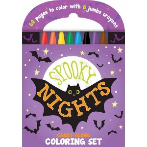 Spooky Nights - (Carry-Along Coloring) by  Editors of Silver Dolphin Books (Paperback) - 1 of 4