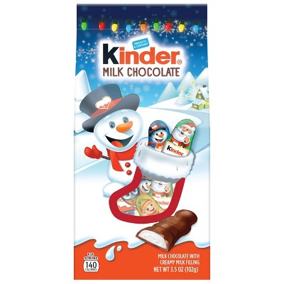 Kinder Joy Holiday Happy Snowman Chocolate Bag - 3.5oz