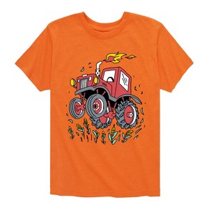 Boys' - Instant Message - Monster Tractor Short Sleeve Graphic T-Shirt - 1 of 4