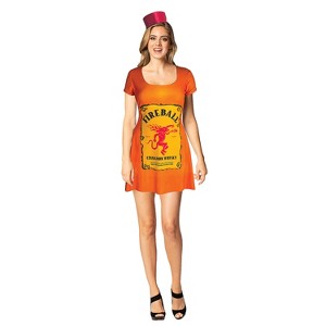 Imposta Costumes Womens Fireball Skater Dress - 1 of 2
