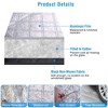 iMountek"Windshield Snow Cover with 5 Magnets & Side Mirror Protector for Frost & Ice Protection – Universal Fit"Silver - 2 of 4