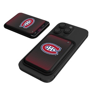 Keyscaper NHL Eastern Conference Teams Linen Black Magnetic Credit Card Wallet - 1 of 3