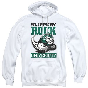 Slippery Rock University Official Sru The Rock Logo Adult Pull-Over Hoodie - 1 of 4