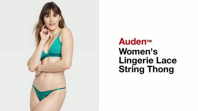 Women's Lingerie Lace String Thong - Auden™, 2 of 8, play video