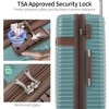 YONWAY 24-Inch HardShell Luggage with Spinner Wheels, Lock, Three-level telescopic handle,2 Packing Cubes, Lightweight Durable, Back to School - 3 of 4