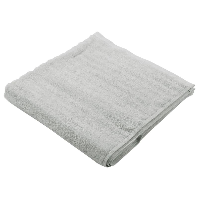 Unique Bargains Bathroom Shower Classic Soft Absorbent Cotton Bath Towel 55.12"x27.17" 1 Pc, 1 of 7