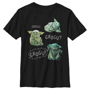 Boy's Star Wars The Mandalorian The Child Grogu T-Shirt - 1 of 4