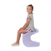 ECR4Kids Wave Seat, 14in - 15.1in Seat Height, Perch Stool, 2-Pack - 3 of 4