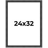 PosterPalooza | Refined Black Picture Frame - UV Acrylic, Foam Board Backing, Hanging Hardware - 2 of 4