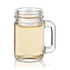 True Mason Jar Shot Glasses, Mini Mason Jar Shot Glasses with Handle, 1 Ounce Shot Glass, Set of 6, Glass, Clear - 2 of 4