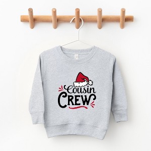 The Juniper Shop Cousin Crew Santa Hat Youth Ultra-Soft Graphic Sweatshirt - 1 of 3