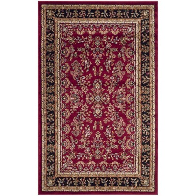 Lyndhurst Sarouk LNH331 Power Loomed Rugs - Safavieh