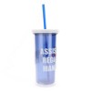 Silver Buffalo The Office Dunder Mifflin Plastic Carnival Cup With Straw | Hold 20 Ounces - 2 of 4