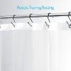 Aoibox Clear PEVA Shower Curtain Liner, Waterproof & Odor-Free with Rustproof Grommets for Bathroom - 2 of 4