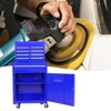 Aukfa Heavy-Duty Steel 2-in-1 Rolling Tool Chest, 5-Drawer Mobile Tool Cabinet with Detachable Top Organizer Box for Garage & Workshop - 3 of 4