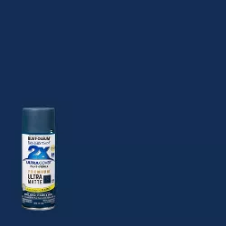 Rust-Oleum 12oz 2X Painter's Touch Ultra Cover Matte Evening Spray Paint Dark Blue