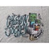 Minecraft Chicken Jockey Men's Athletic Heather Long Sleeve Shirt - 2 of 2
