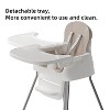 ONOIDM Portable Baby Highchair for Infants and Toddlers with 5 Point Harness Convertible Seat for Feeding and Sitting Up - 4 of 4