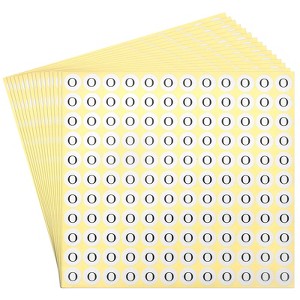 Unique Bargains Round Small Self-Adhesive Crafts Resin Stickers 30 Sheet - 1 of 4