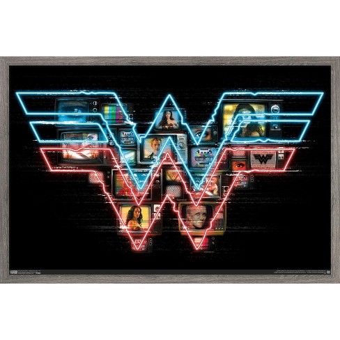 Trends International DC Comics Movie - Wonder Woman 1984 - Logo Framed Wall Poster Prints - image 1 of 4